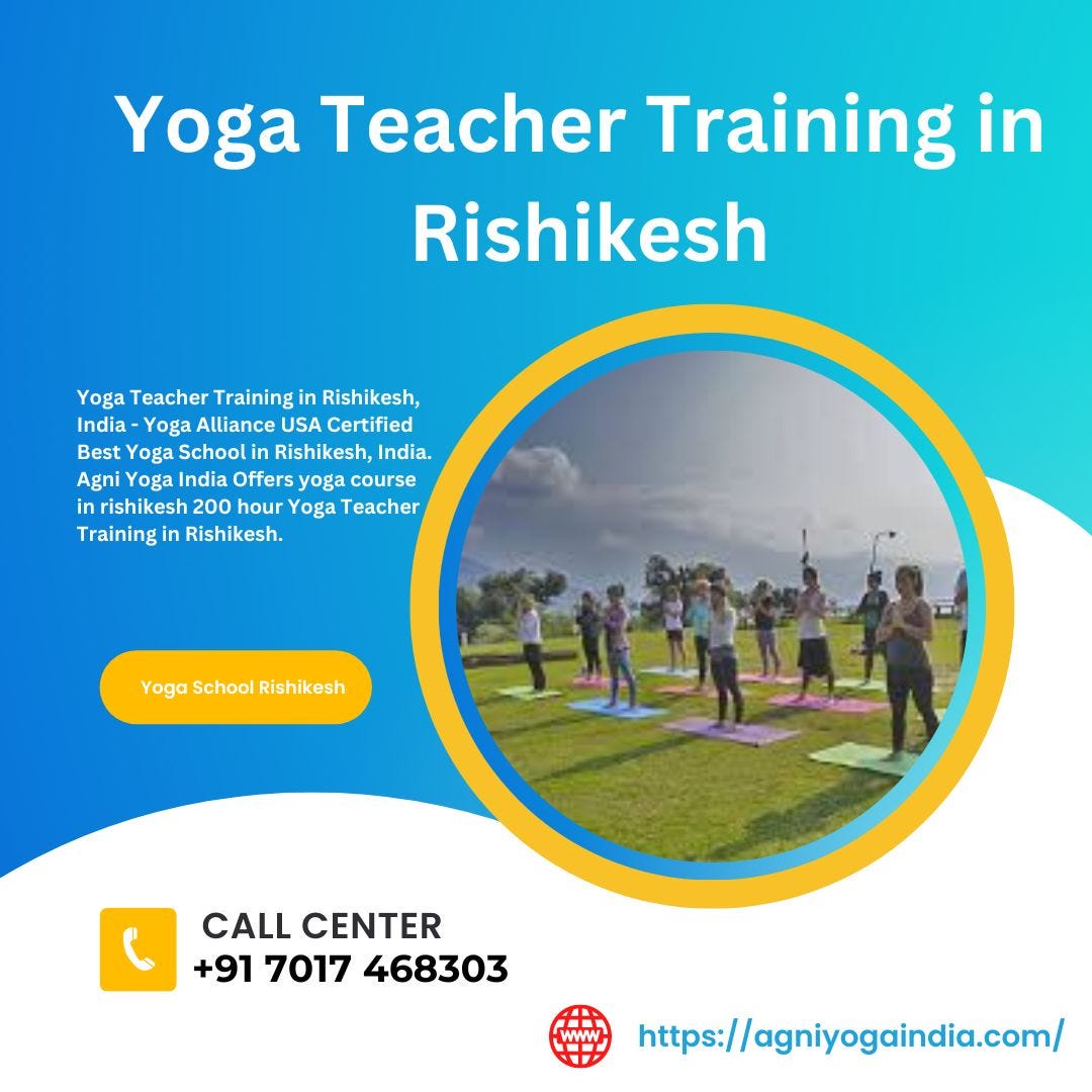 Yoga Teacher Training in Rishikesh India - Agni Yoga India