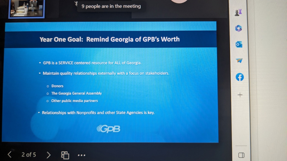GPB Will Seek an Outside Consultant for a Strategic Plan