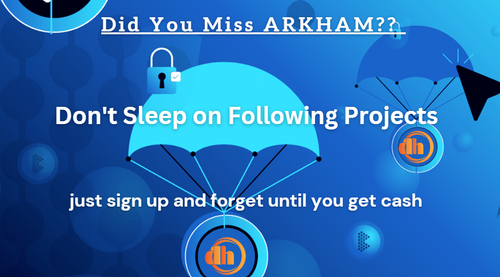 Don’t Sleep on it (Part 2) — Easy Sign up to earn Projects — Get A Huge Airdrop