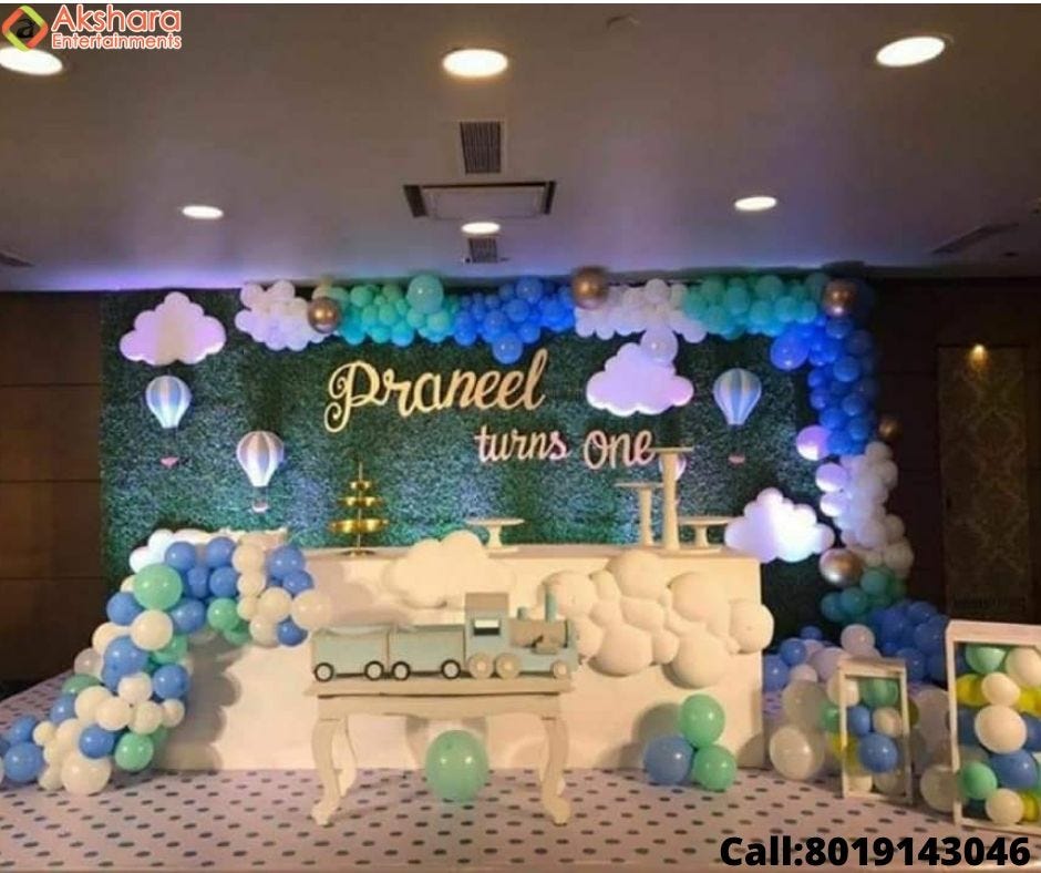 Birthday Party Organisers and Birthday Decorators in Hyderabad by