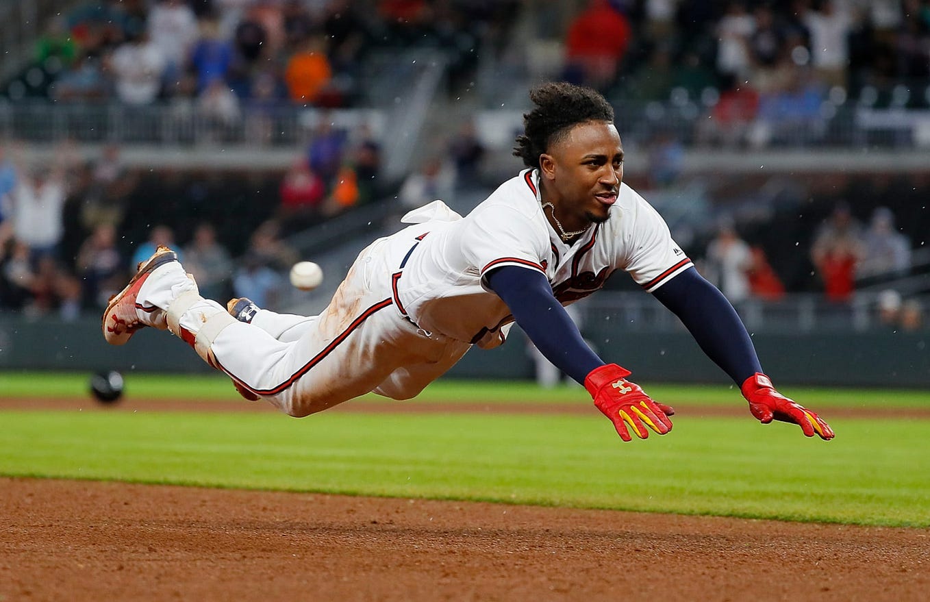 Is Ozzie Albies a bad defender at second base? - Sports