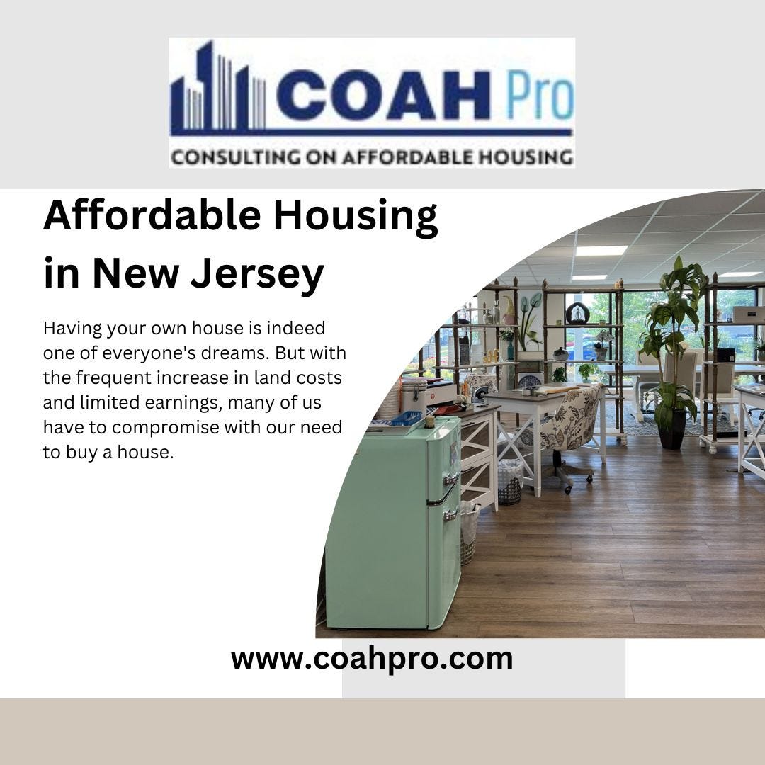 Affordable Housing & Counseling in New Jersey — Coah Pro Coah Pro
