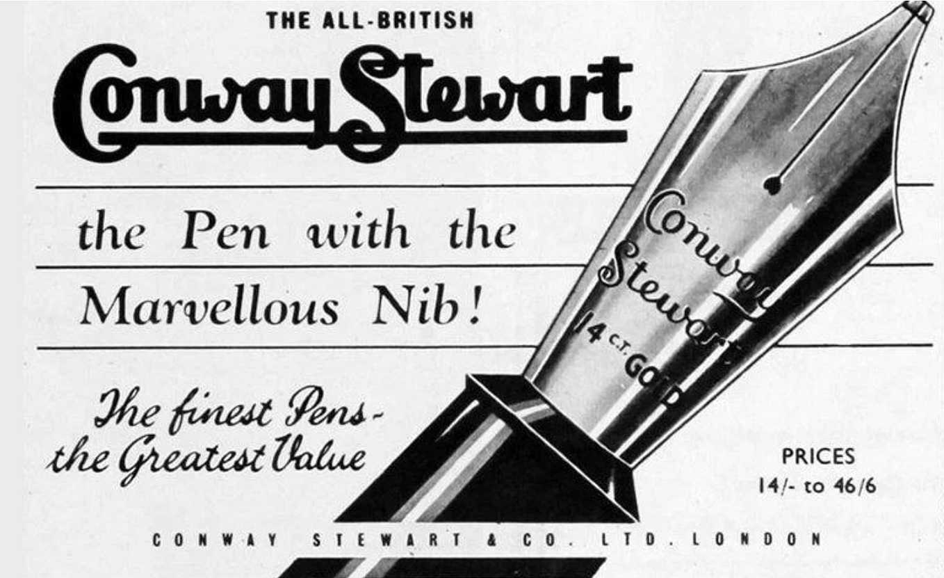 Collecting Vintage Conway Stewart Pens, 2006 by Rebecca R Conway
