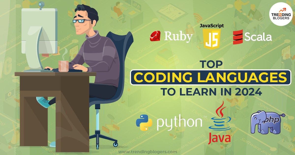 Top 10 InDemand Programming Languages for 2024 by Trending Blogers
