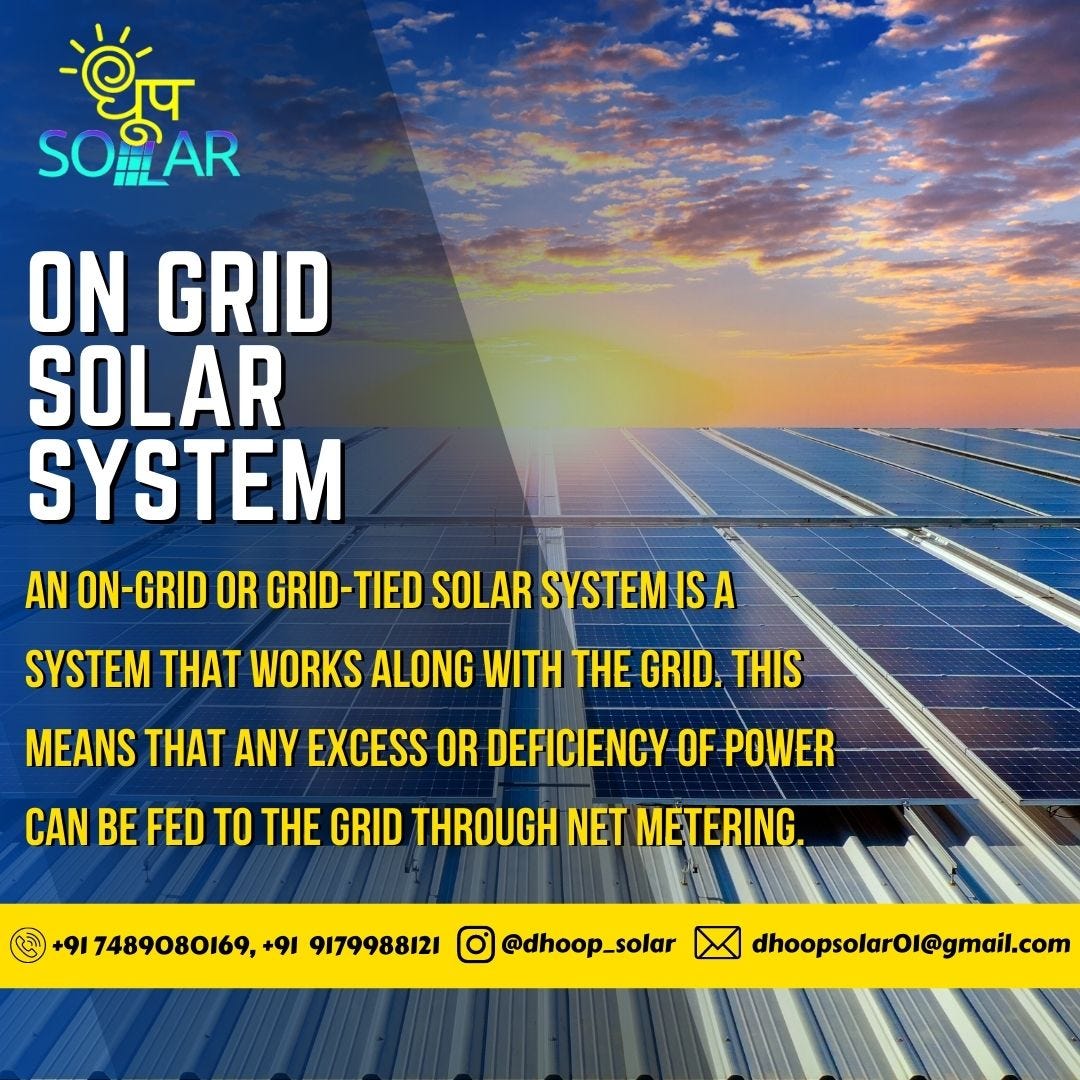 Dhoop solar — “Solar power solution; Efficiency And Saving” | by Dhoop