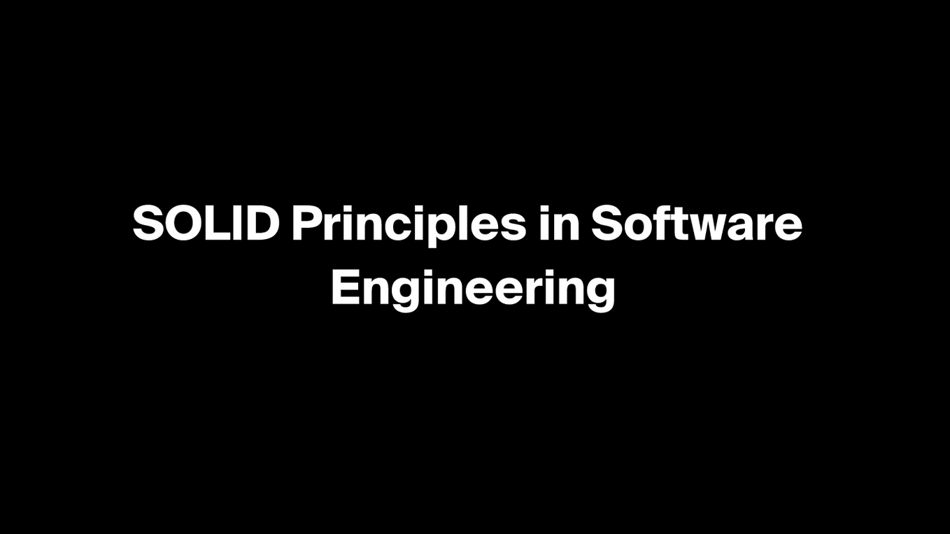 Why Clean Architecture and SOLID Principles Should Be the Foundation of ... image.