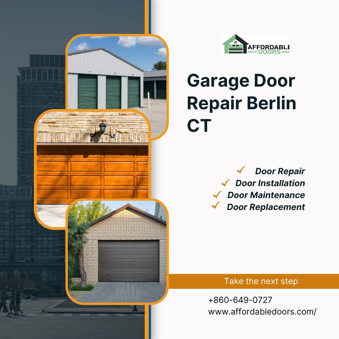 Garage Door Service Bloomfield CT by Affordable Doors Mar, 2024 Medium