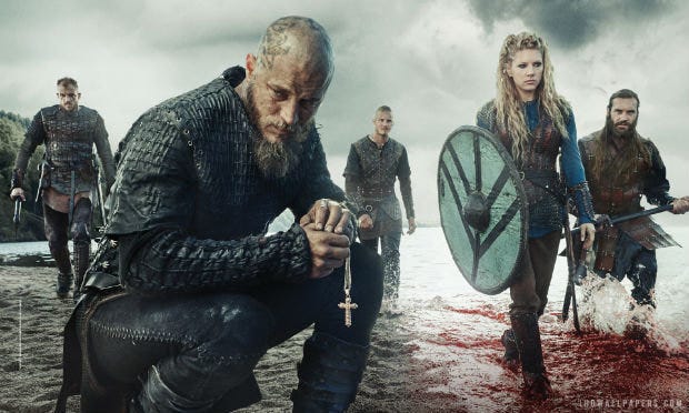 A Morte de Ragnar Lothbrok Dublado HD (Vikings) 