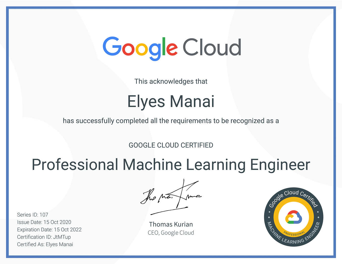 tensorflow google certification
