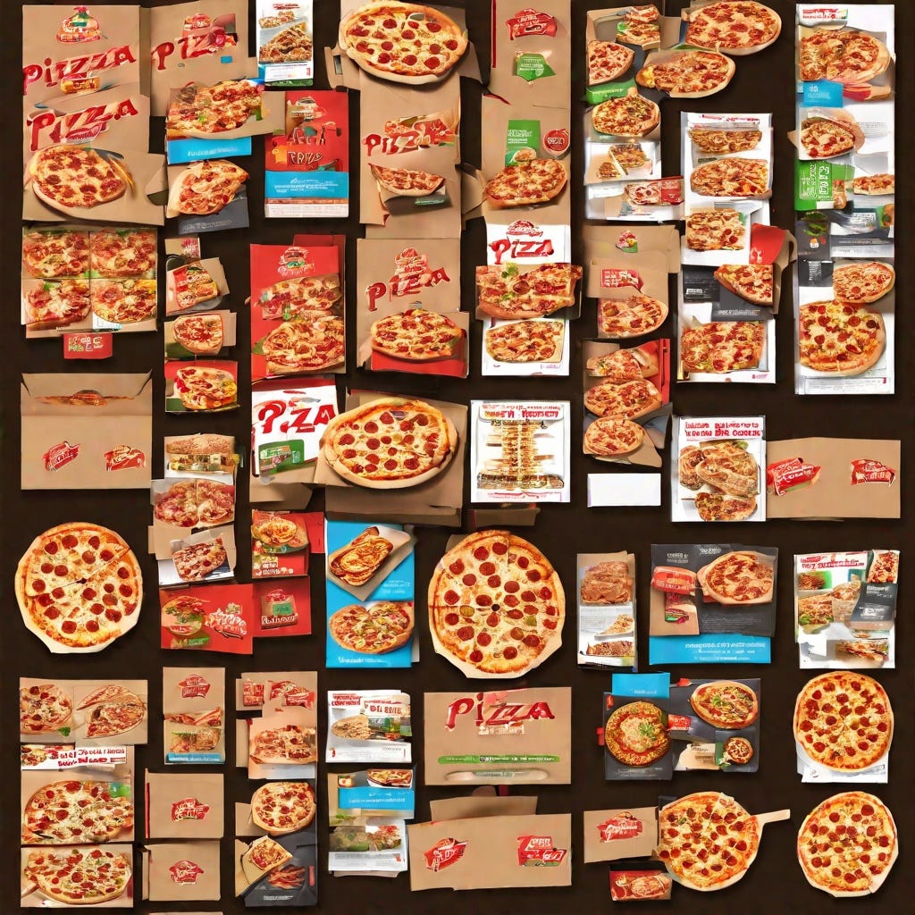 14 inch Pizza Boxes With Dividers Pizzatle Medium