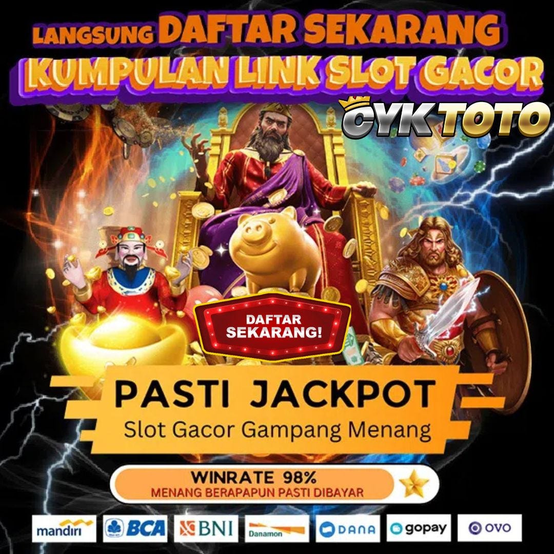 CYKTOTO adalah Situs Toto Slot Gacor Maxwin Hari Ini dan Daftar Online