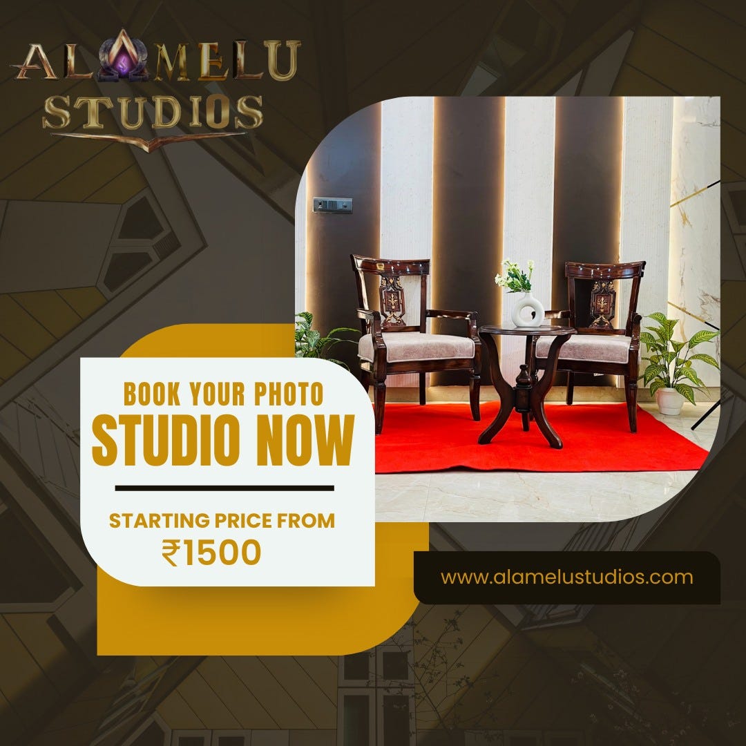 video studio space on rent Alamelu studios Medium