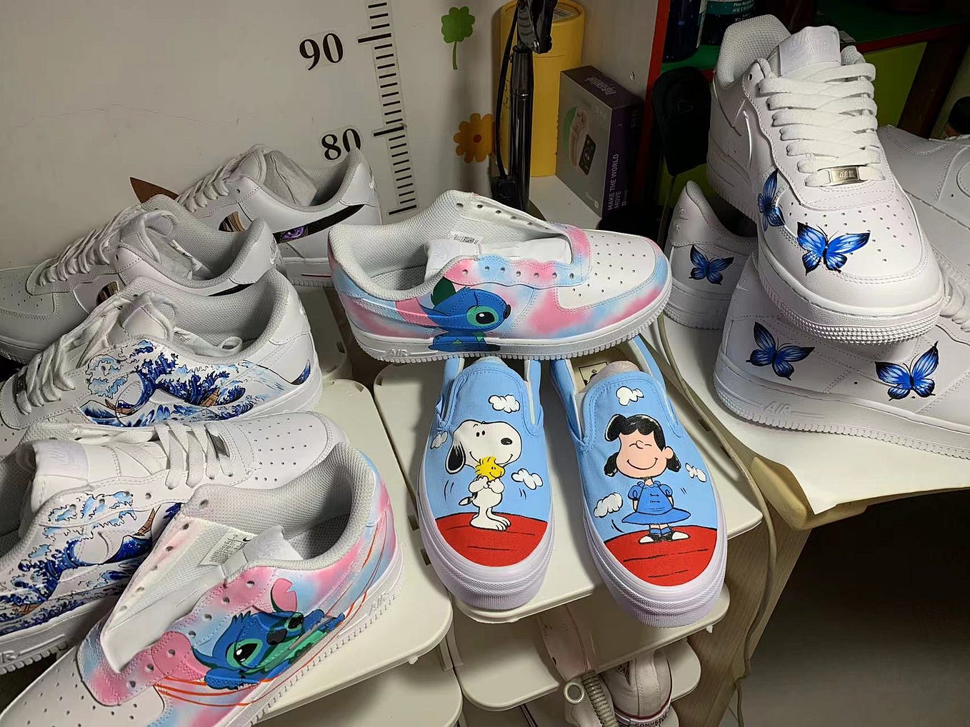 custom made spongebob shoes