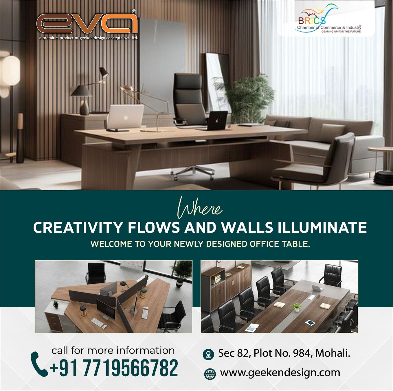 Office Furniture Dealers in Mohali Eva Furniture Medium