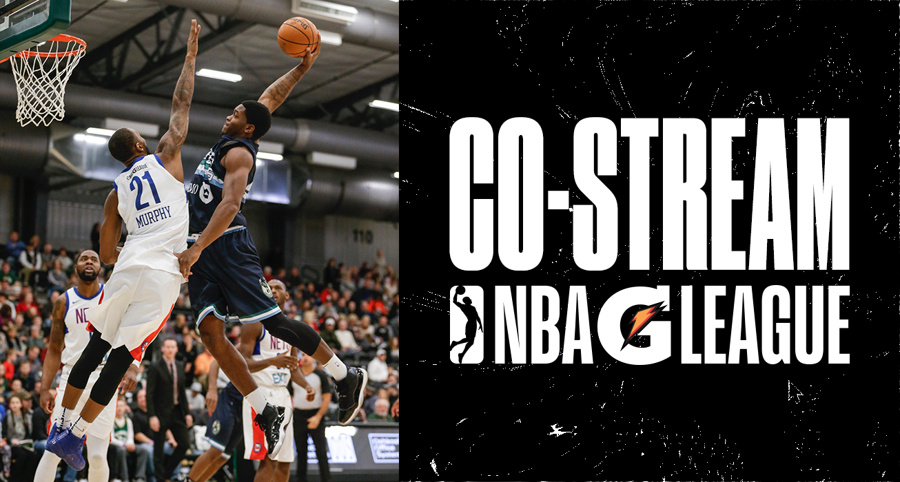 Co-stream the NBA G League on Twitch