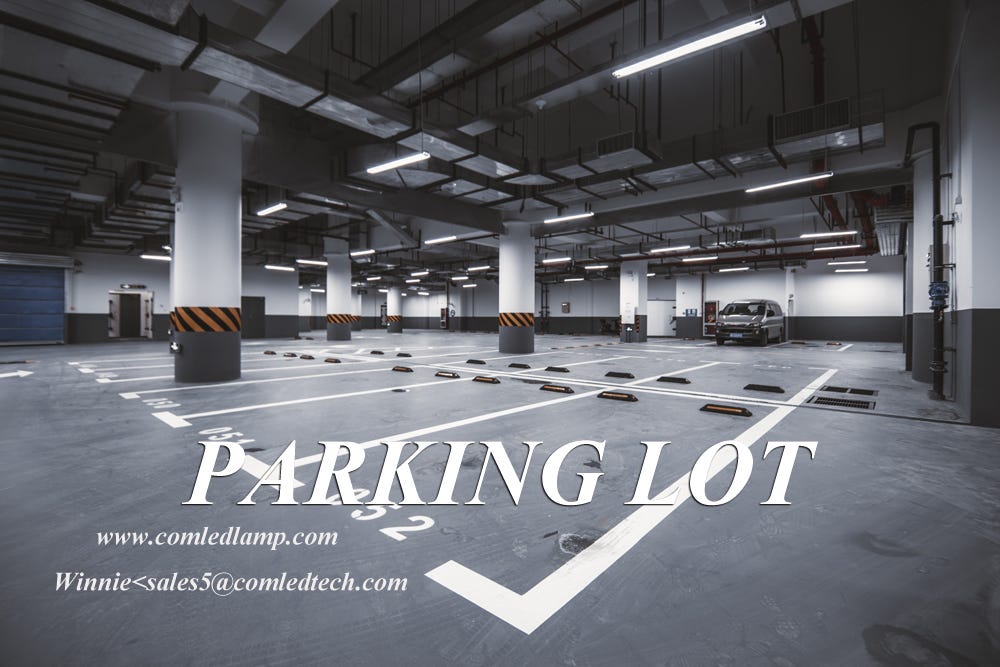 Commercial parking lot LED batten Sales Winnie Medium