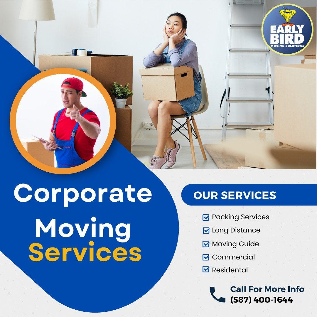 Emergency Moving Service in Edmonton - Early Bird - Medium