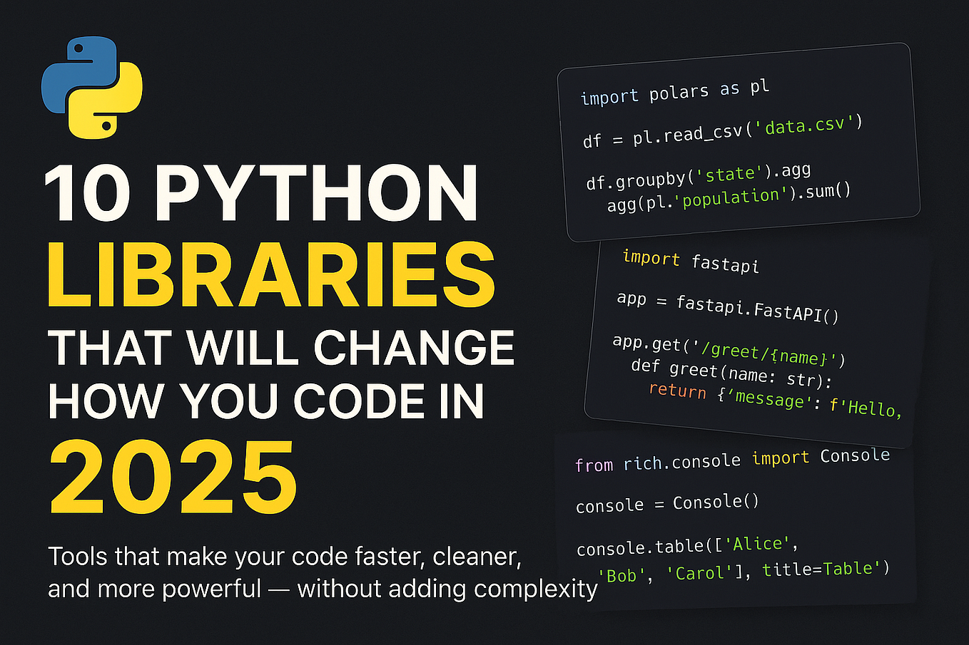 Polars in Action: The Rust-Powered DataFrame Library That Outpaces ...