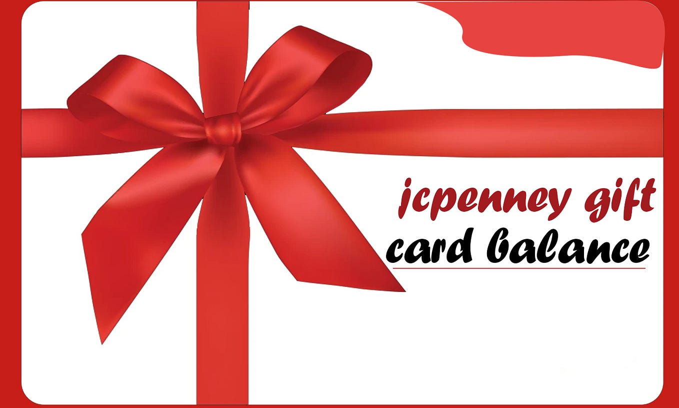 How To Check Sephora JCPenney Gift Card Balance by Locas watson Medium
