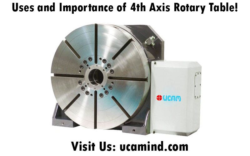 Uses and Importance of 4th Axis Rotary Table! by ucamind official