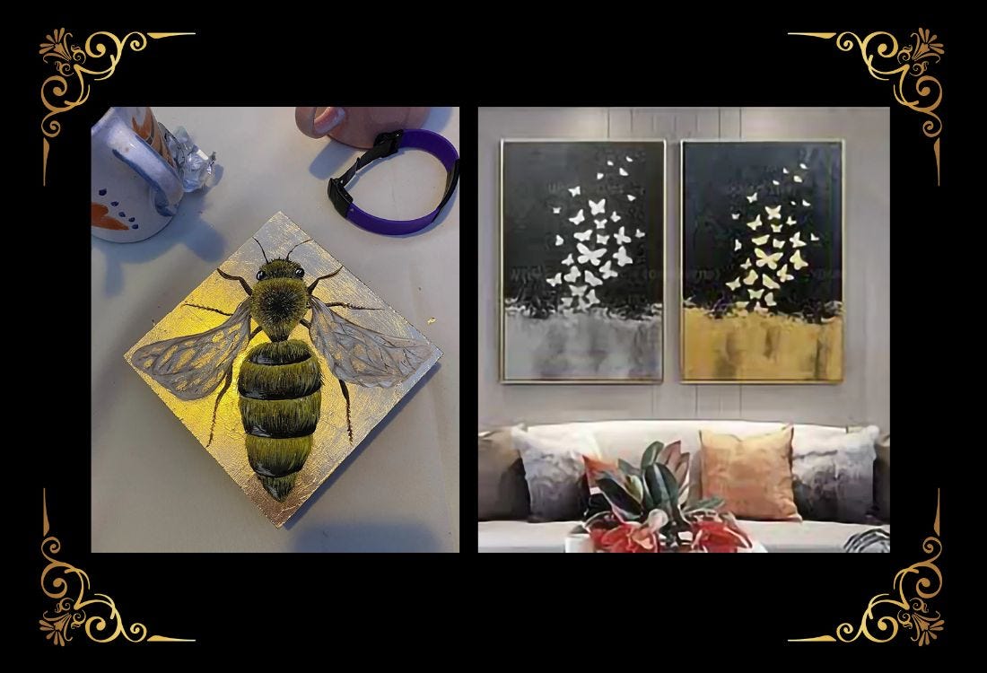 How to Apply Gold Leaf Sheets to Furniture for a Luxe Look? xQzit