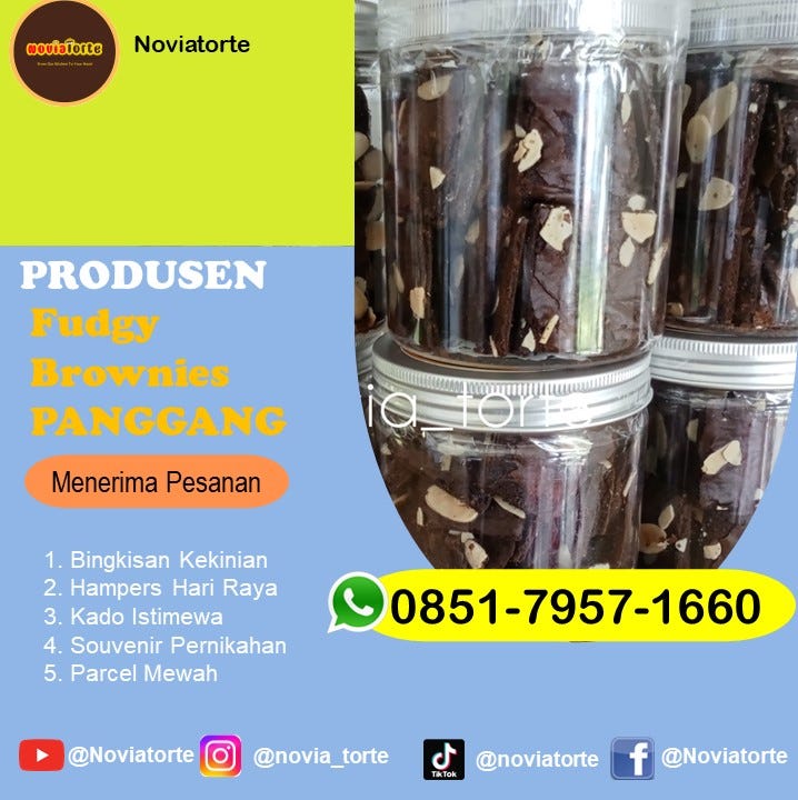 WA 085179571660, Pusat Fudgy Brownies Ulang Tahun Surabaya I Pusat