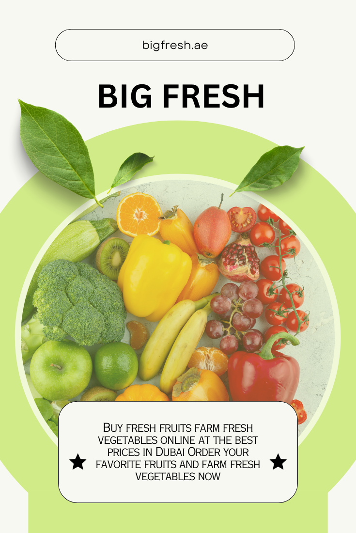 online grocery shop delivery in Dubai Fresh Fruits and vegetables