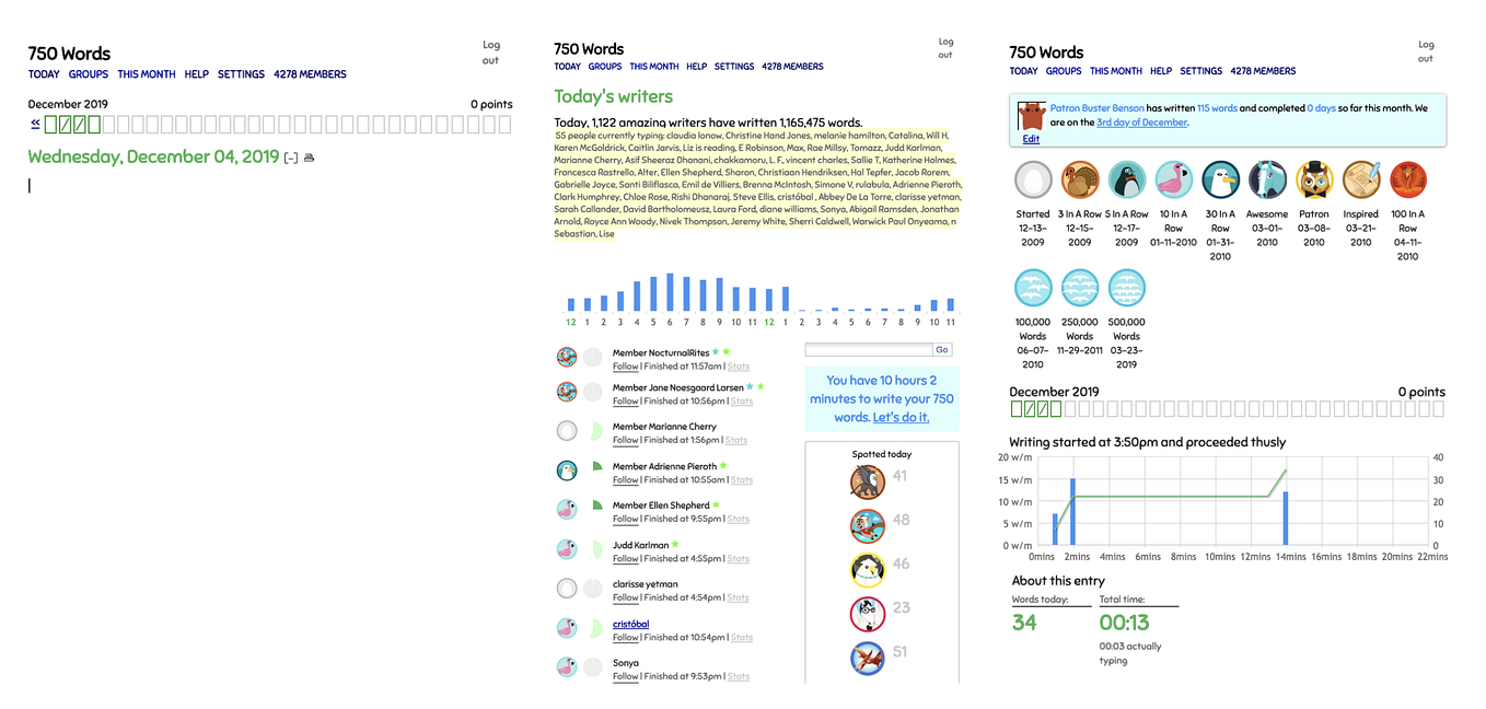I analyzed 15 years of testimonials from users of 750words.com to learn ...