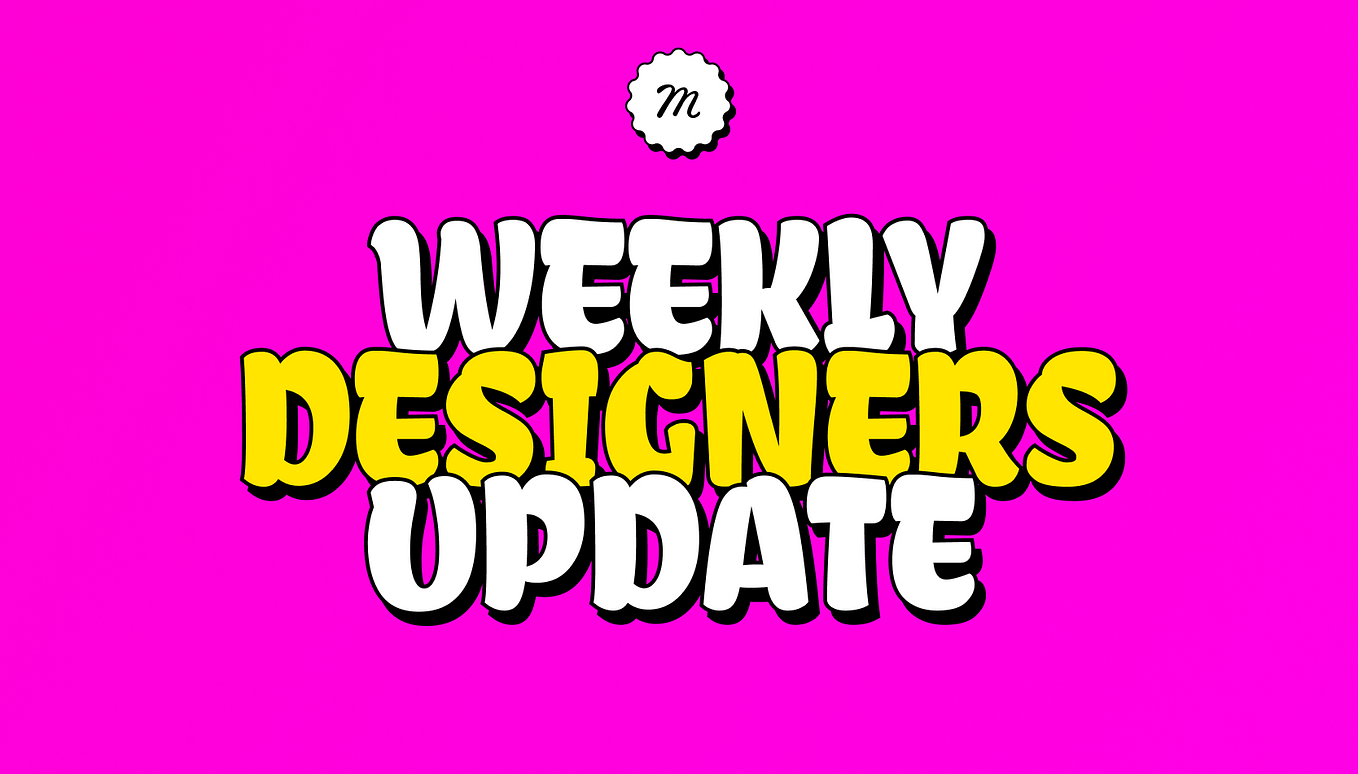 Weekly Designers Update 418. via Muzli design inspiration by Muzli