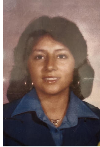 A picture of murder victim Elena Mena, whose cold case has now been solved