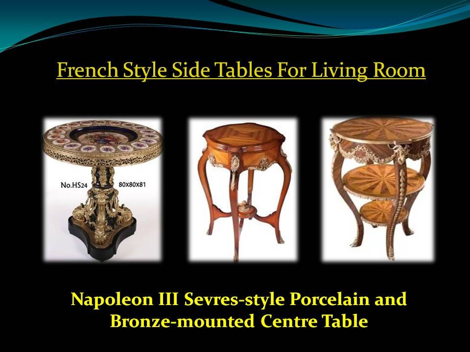 French Style Side Tables For Living Room ccountryinteriors123 Medium