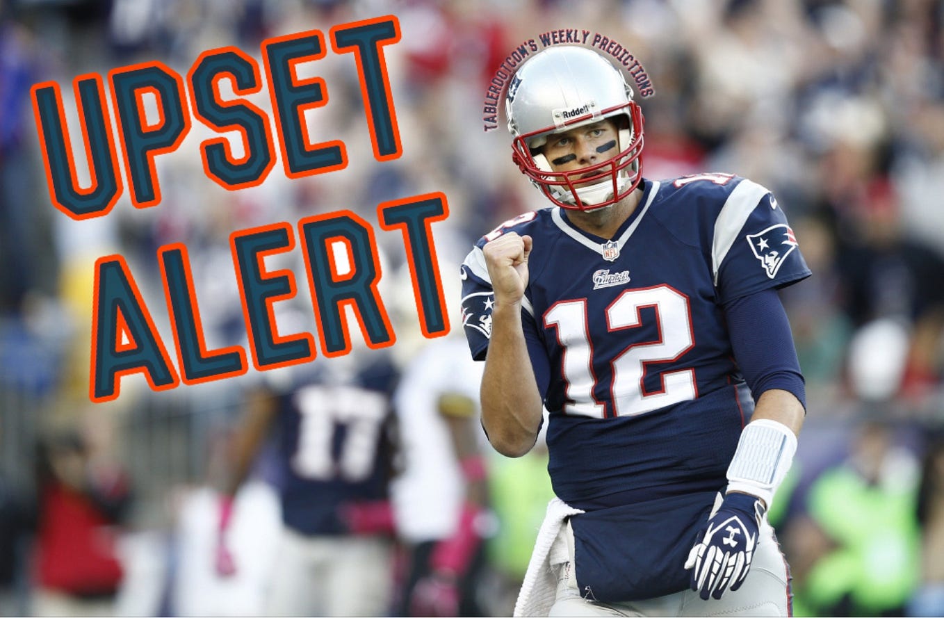 NFL Week 6 Predictions!. Follow me on Twitter by