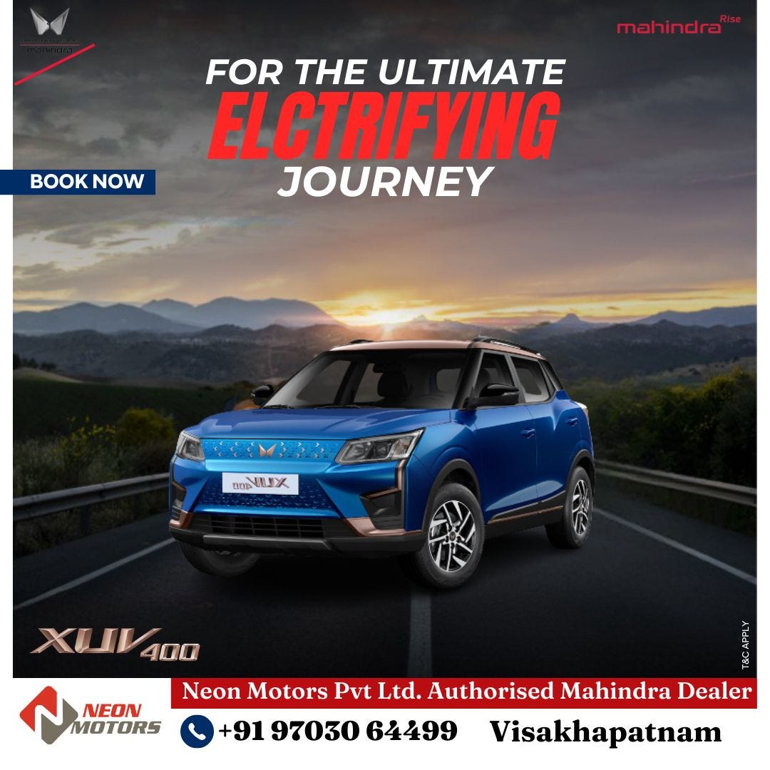 Which is the best Mahindra Showroom in Narapally? by Neonhyundai Medium