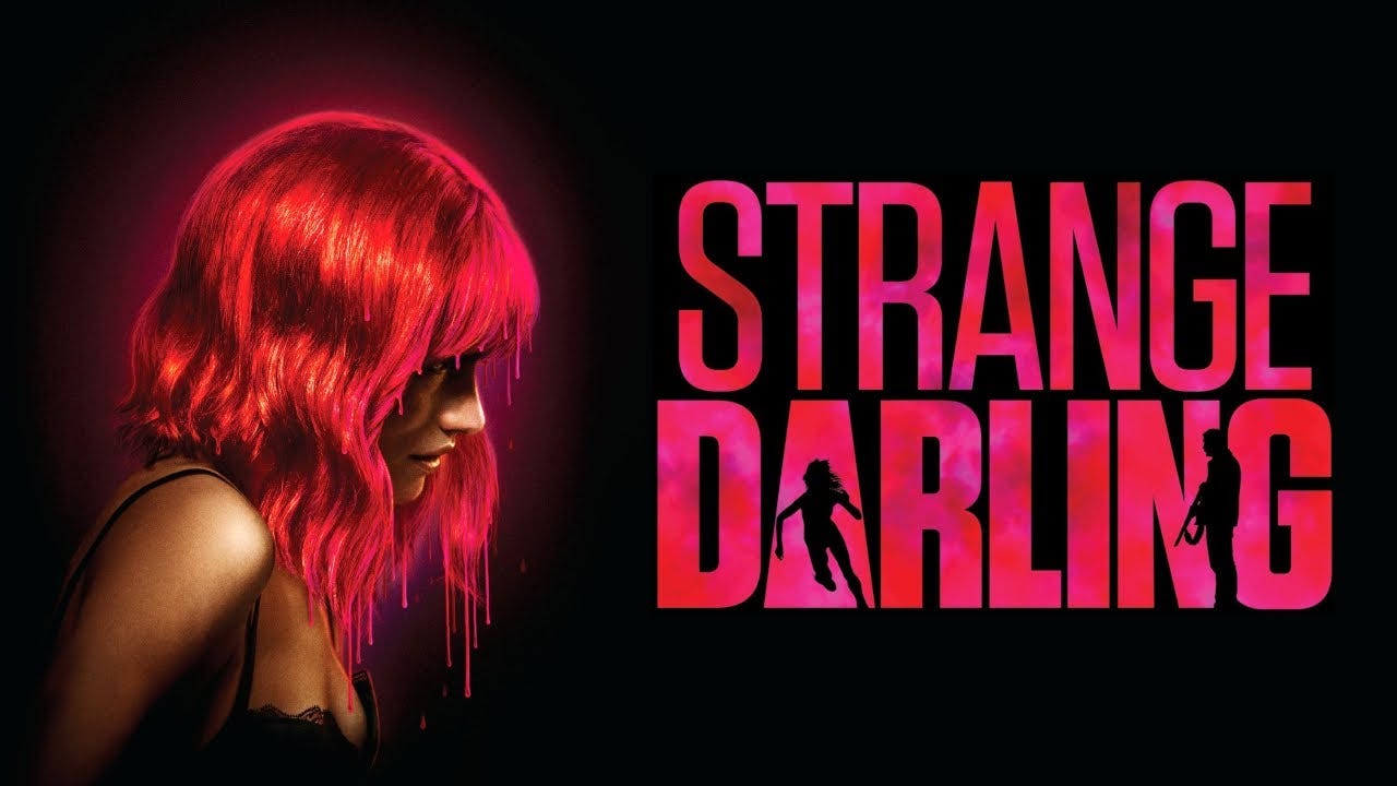 Strange Darling 2024 Movie Scene  Willa Fitzgerald & Kyle Gallner  by 