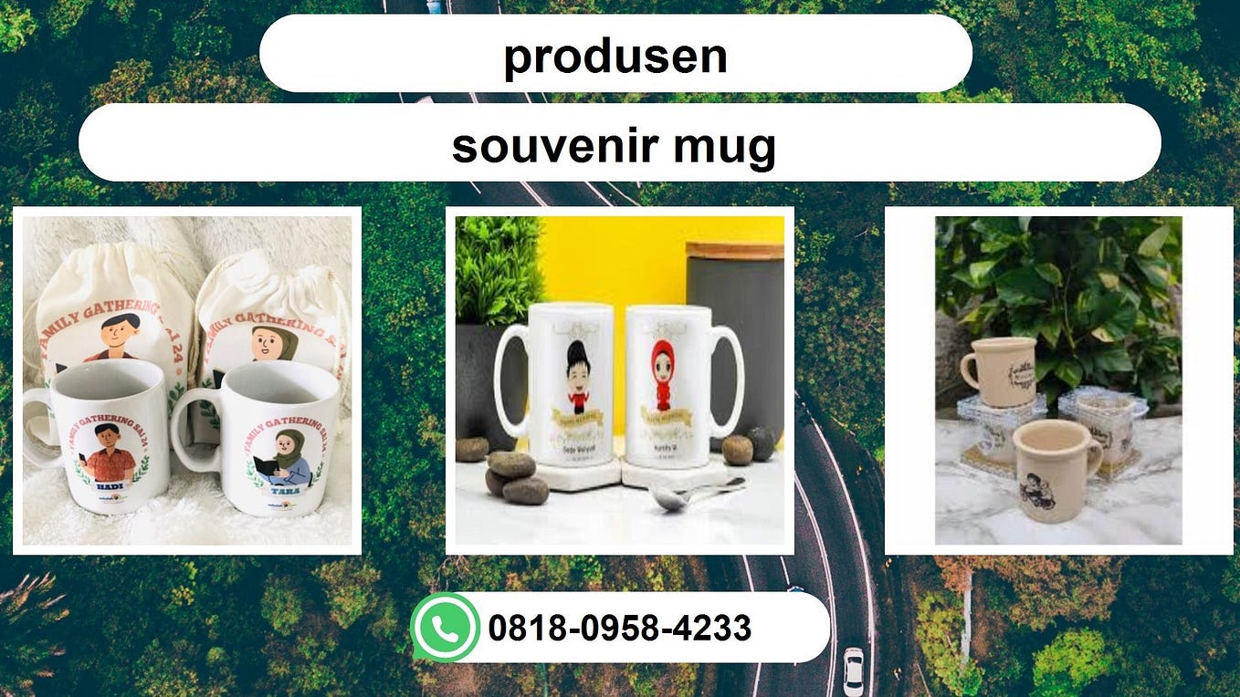 produsen, 081809584233 souvenir mug Jar Sablon Tania Selfiara Medium