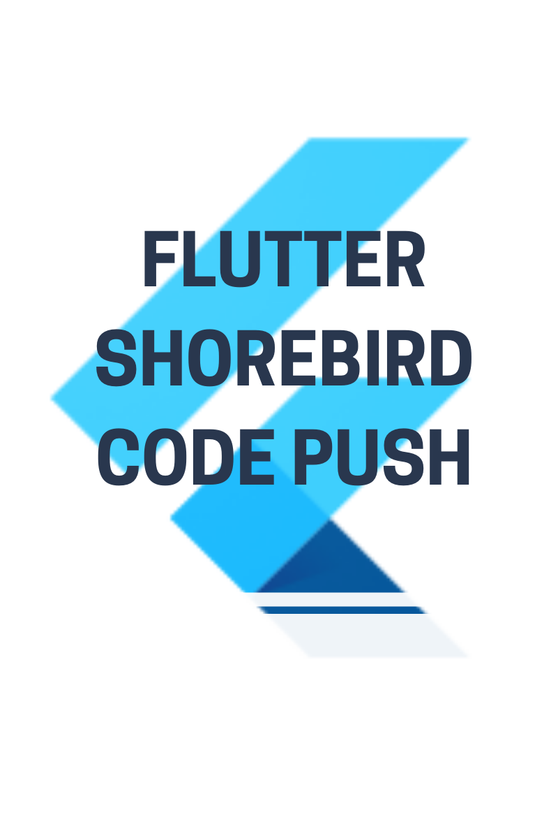 Flutter ShoreBird ile Uygulama Güncelleme