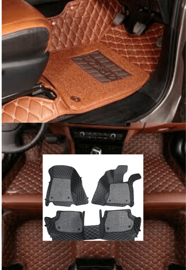 7D mats provide luxury fitting for your car’s interior. These mat trap