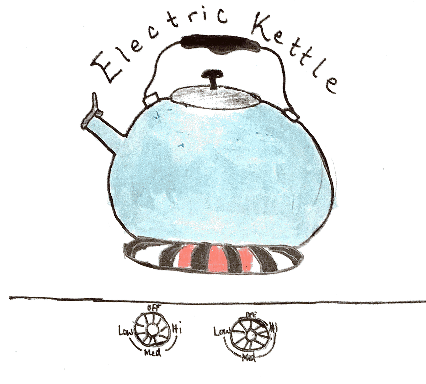 Elisandra Illustration — Camping Tea Kettles