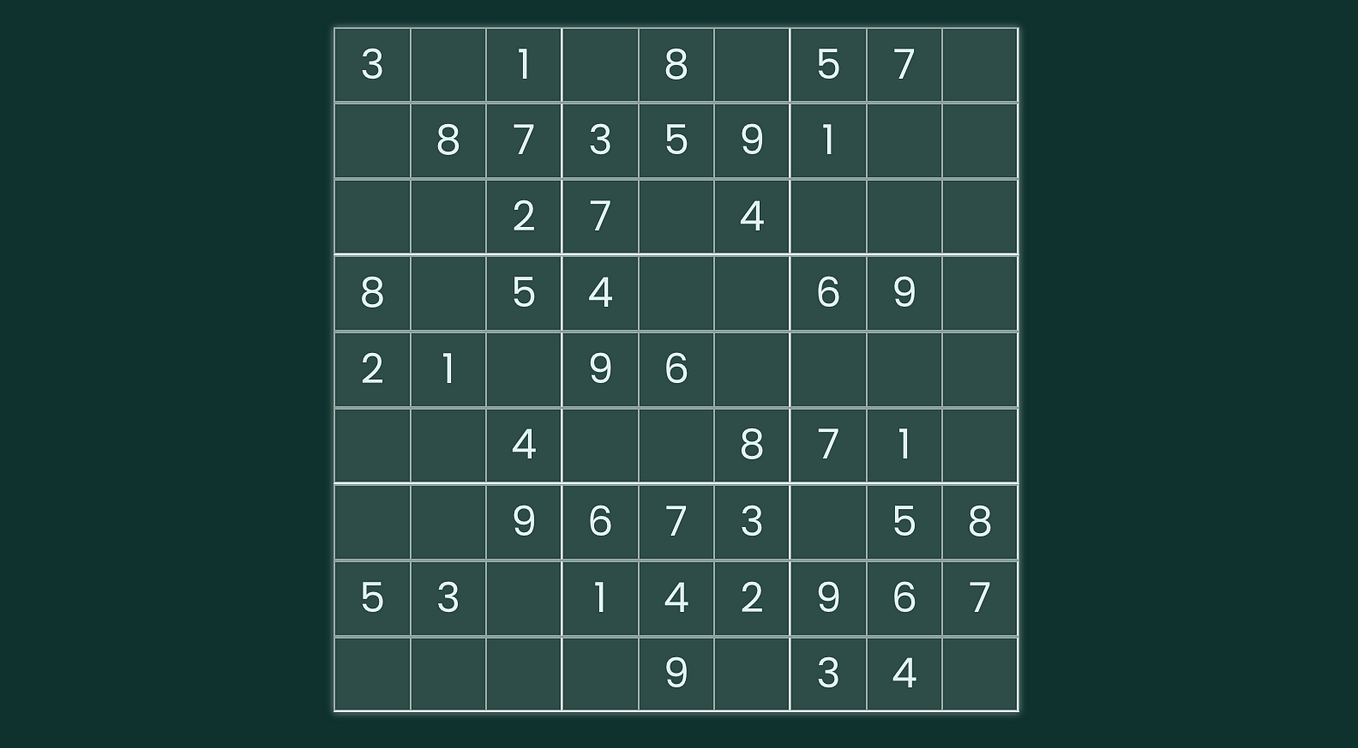 Playable sudoku sale