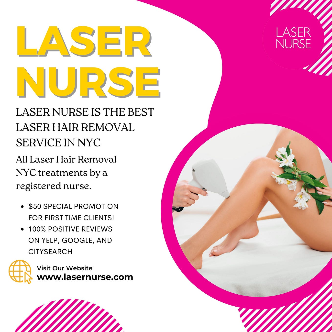 Laser Hair Removal. Laser Hair Removal For Legs and Beards by Laser