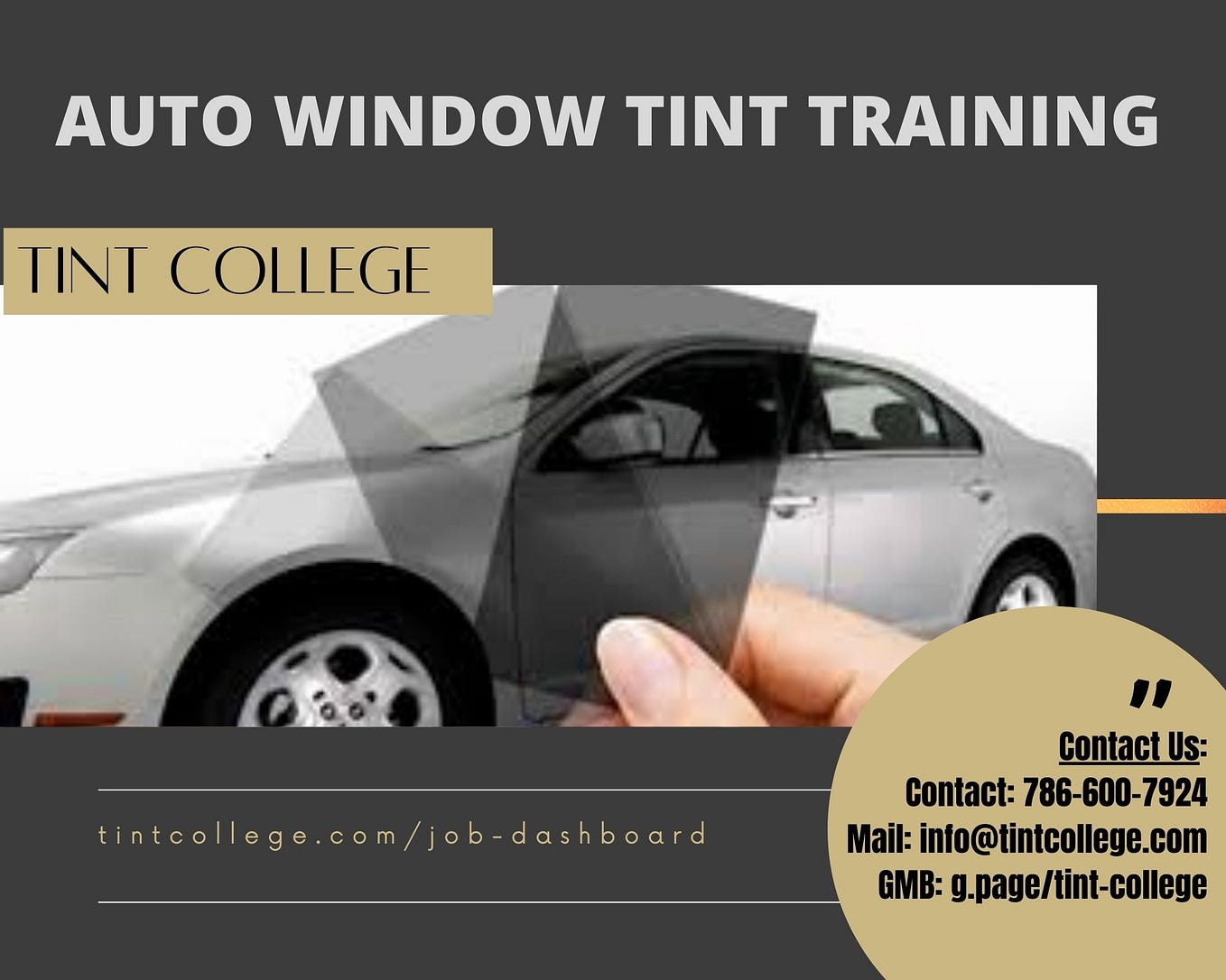 Window Tint School Vehicle Wrap Certification Tint College Medium