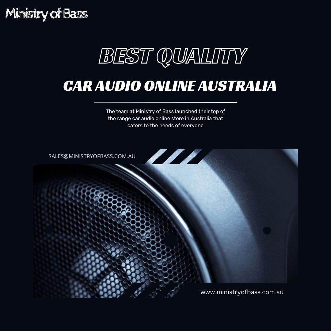 Car Audio Adelaide Ministry of Bass Medium