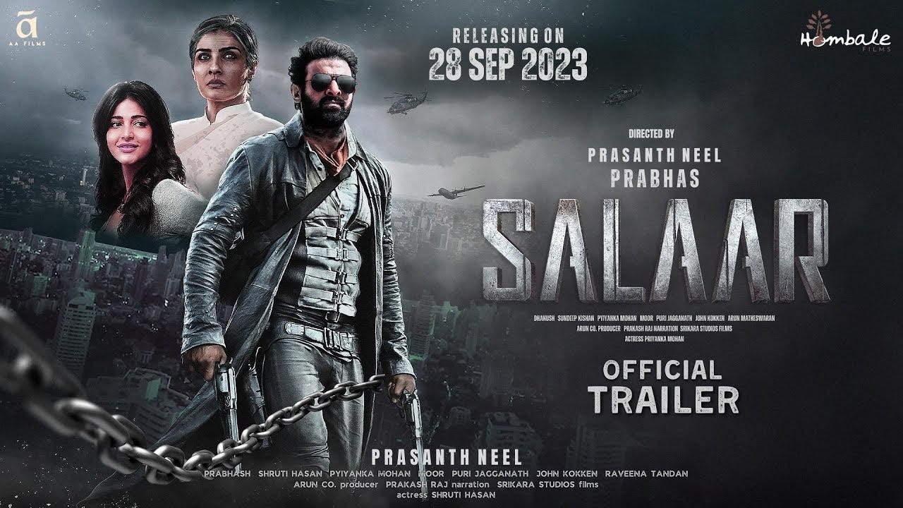 SALAAR Vs KGF Chapter2 - Official Trailer