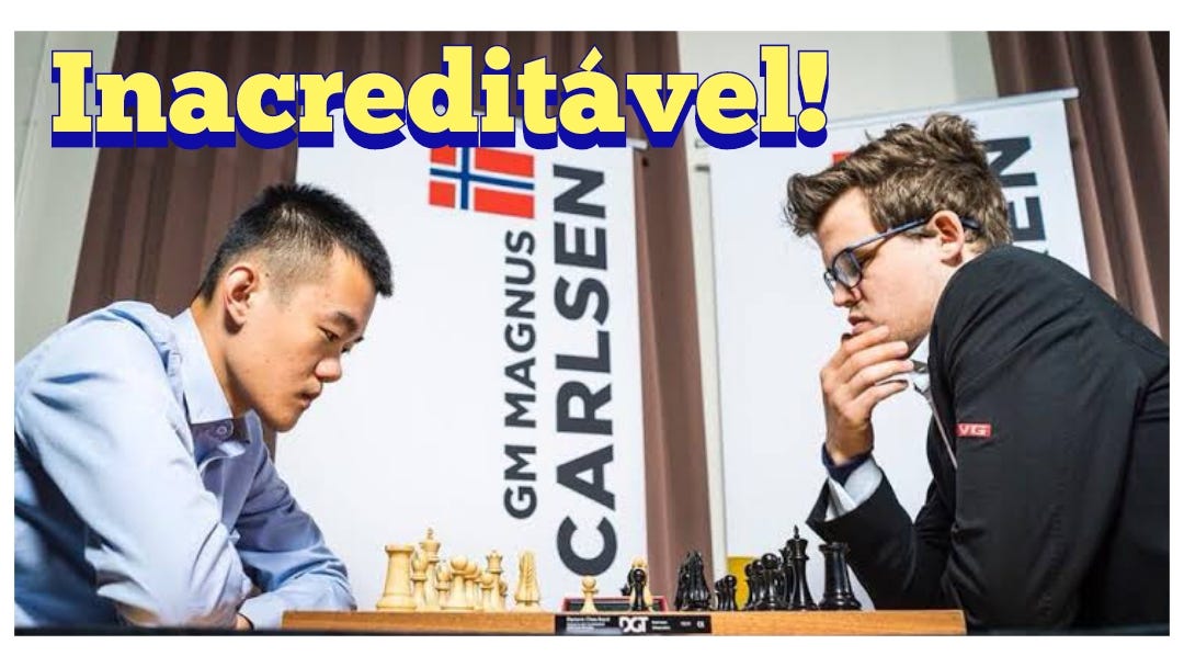 A Partida IMORTAL de Magnus Carlsen: Jogando como Mikhail Tal 