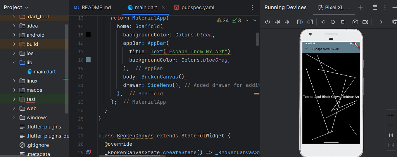 How to Use the Terminal to Write Your Flutter `lib` Folder Structure