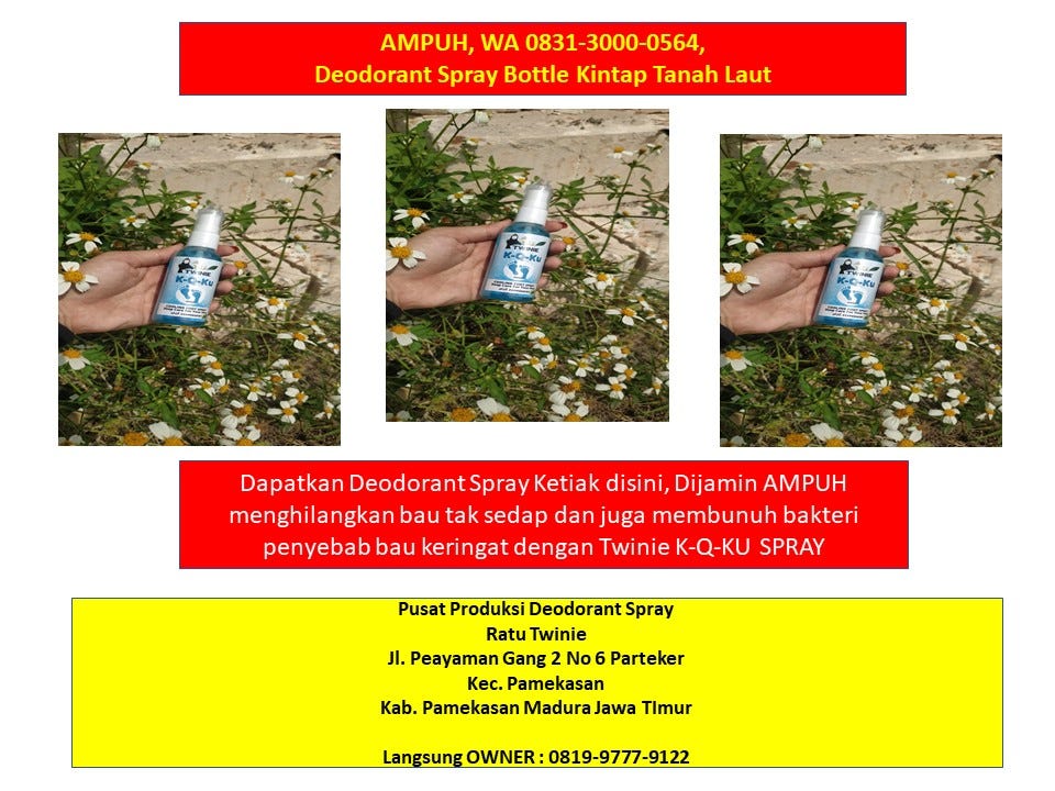 HERBAL, WA 083130000564, Deodorant Spray Boleh Dibawa Ke Pesawat