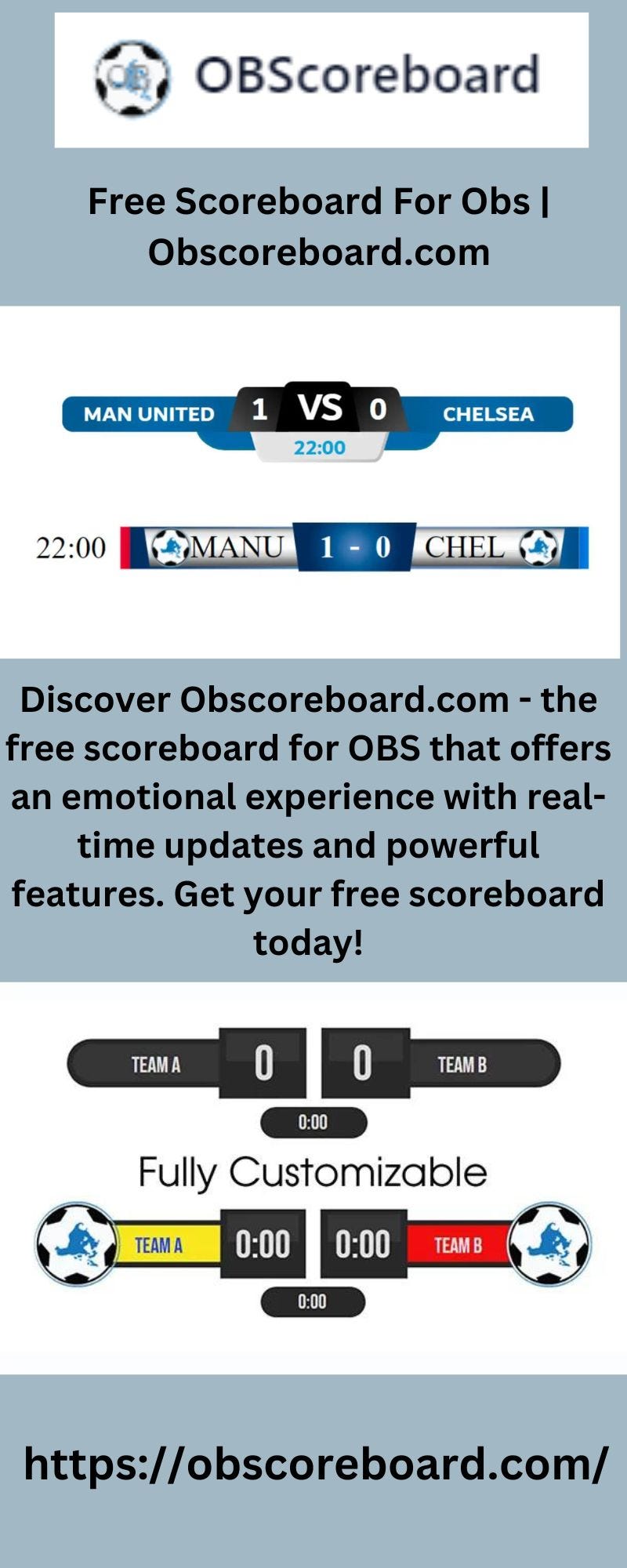 Create Engaging Streams With Obs Scoreboard Overlay Maker by