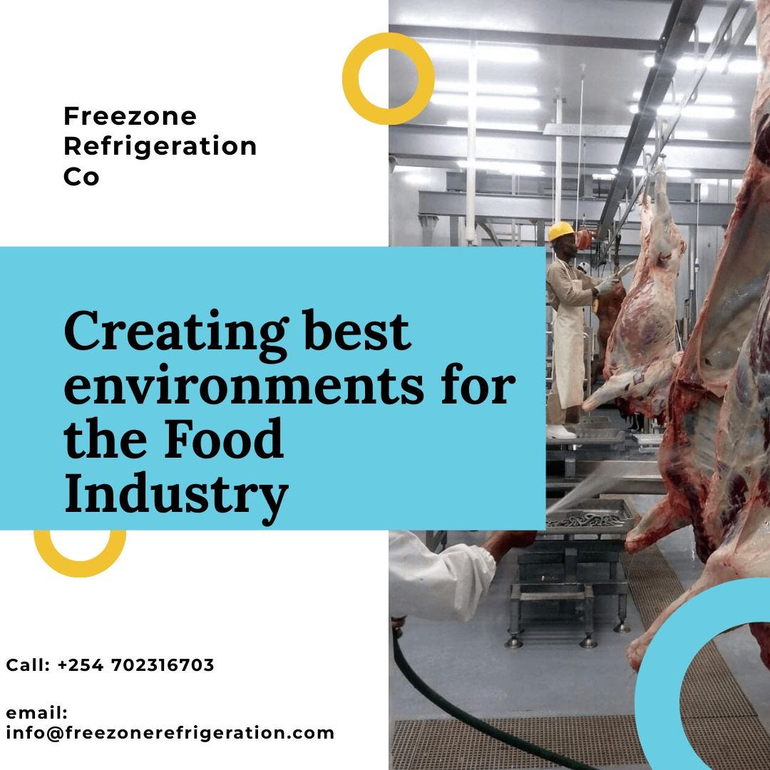 Cooling requirements for the food and beverage industries in Kenya by
