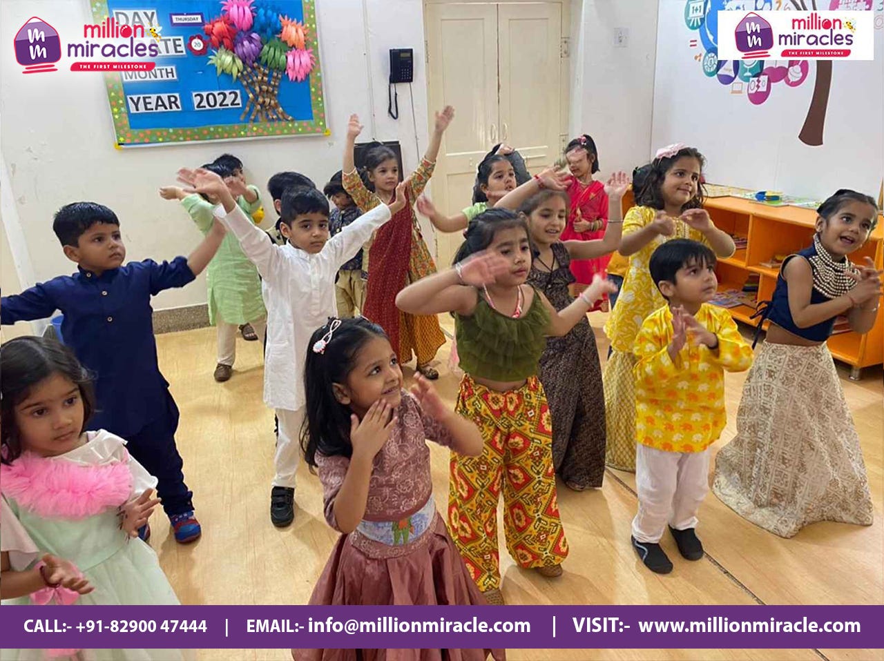 Play School Preschool Nursery School in Jaipur Million Miracle