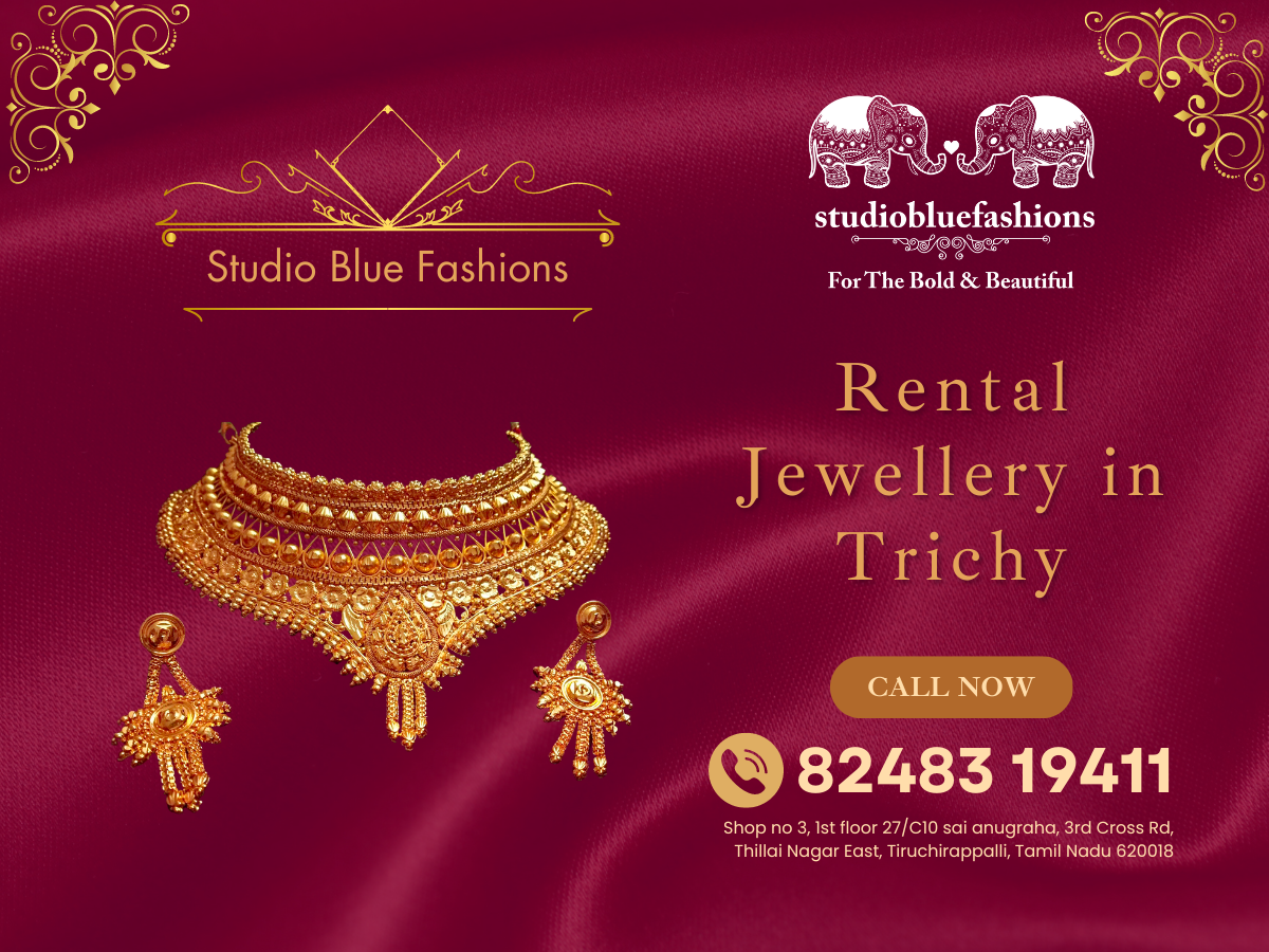 Wedding Rental Jewellery in Trichy STUDIO BLUE FASHIONS Medium